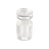 Outwater Round Standoffs, 3/4 in Bd L, Clear Acrylic, 3/4 in OD 3P1.56.00910